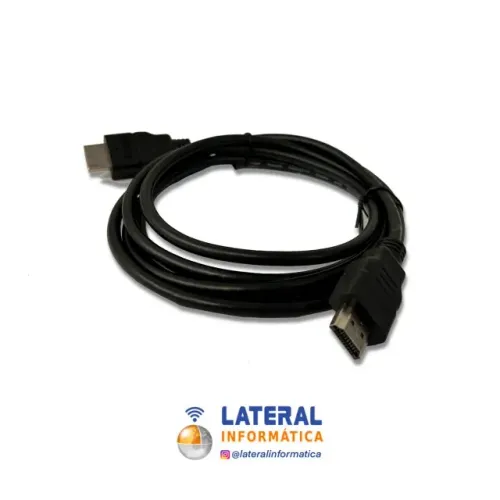 Kit de 20 HDMI 1.8M Preto p/ TV, projetor, monitor