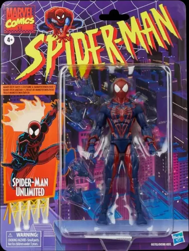 Spider-man Unlimited Retro Marvel Legends G0785 - Lacrado