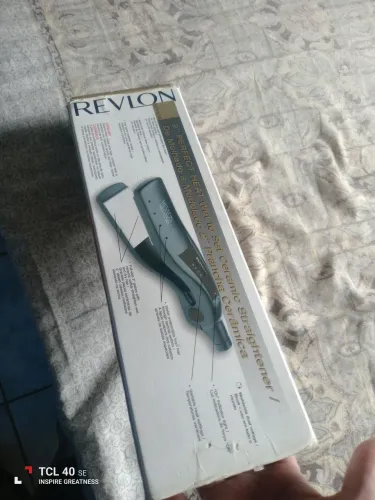 ? Chapinha Original Revlon Ceramic - Cabelos Lisos e Brilhantes em Minutos!<br>