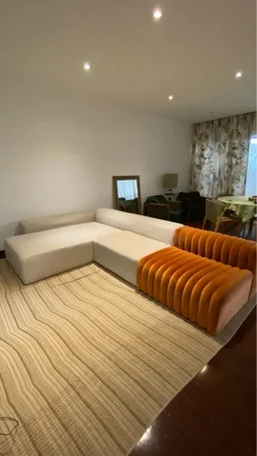 Sofá Ilha Modular Design Moderno