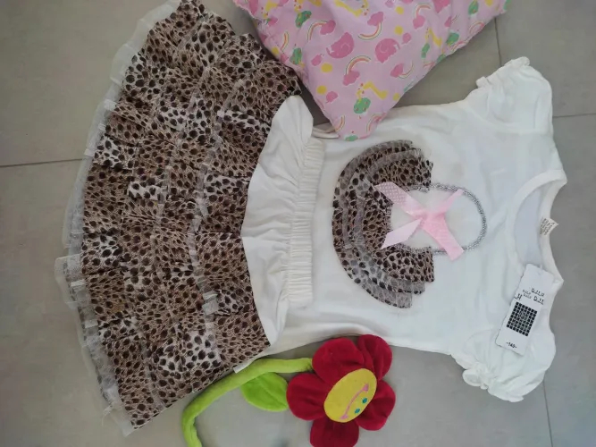 Conjunto infantil oncinha 