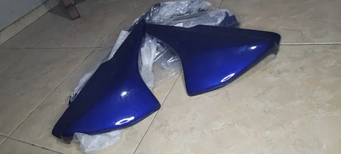 KIT CARENAGEM TITAN 150 2005 A 2008 AZUL PEROLADO