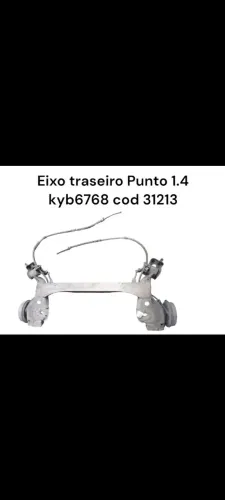 Eixo traseiro Punto 1.4