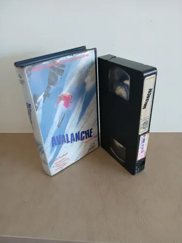 Fita VHS Avalanche - Mia Farrow - Rarissima