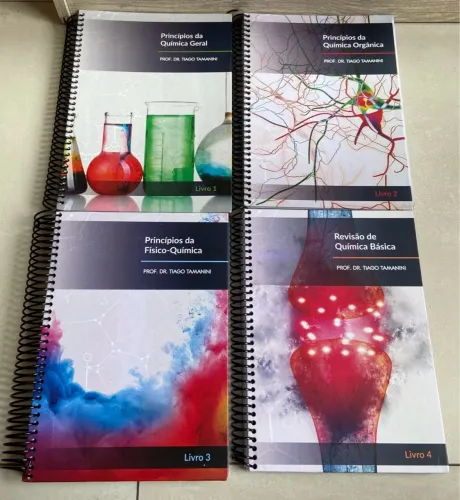Livros de Química para preparação Enem e Vestibular (UFRGS)