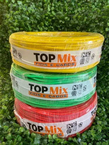 Rolo de fio 2,5mm 100m flexível TOP Mix ( temos todas as cores)