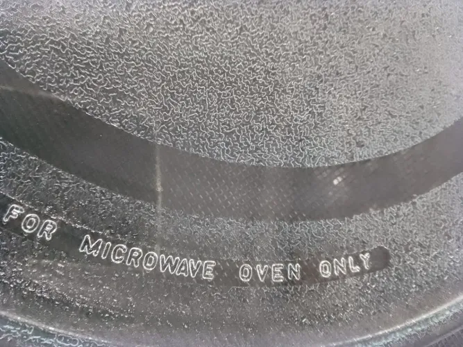 Prato de Vidro para Micro-ondas 0,36 cm