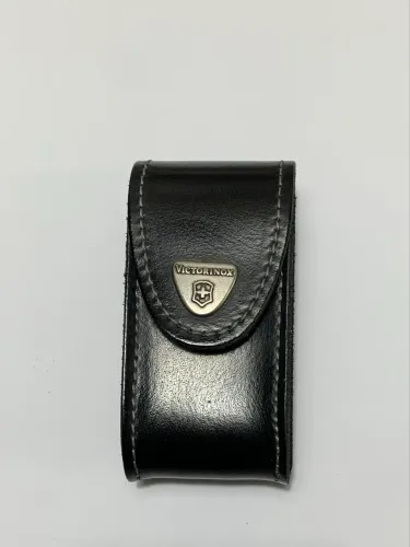 Bainha p/ Canivete Victorinox SwissChampion em couro original