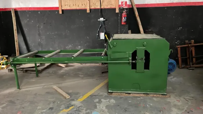 Serra Múltipla Refiladeira Boca 1000x120mm - Motor 30cv Trifásico - Ótimo Estado