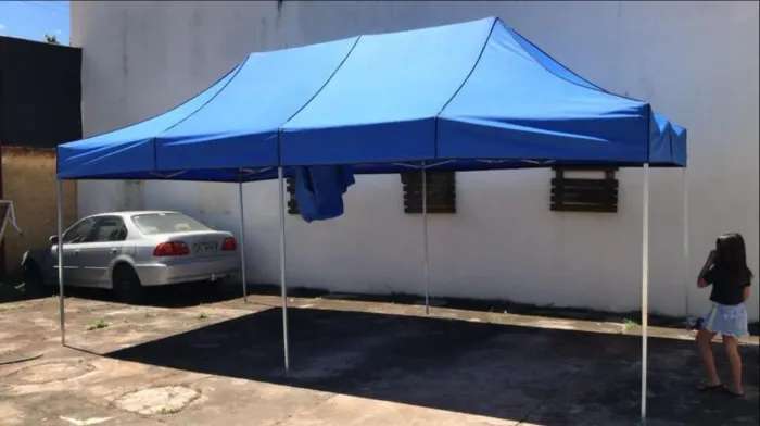 Tenda Sanfonada 6x3 no Nylon NOVA