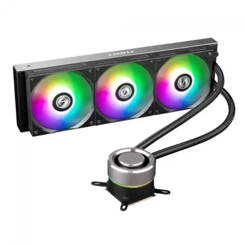 Water Cooler Lian Li, Galahad AIO, RGB 360mm, Intel-AMD, LGA 1700 e AM5, Preto- GA-360B BL