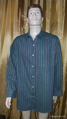 Camisa masculina adulto  100% algodão -  veste  Tam. 7