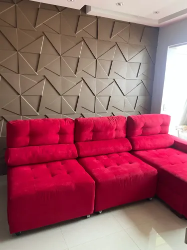 Vendo Sofá 3 lugares retrátil e reclinável