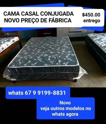 Direto da Fábrica cama casal nova entrego hoje