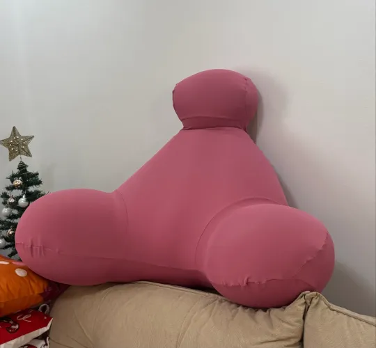 Almofada Encosto Conforto FOM - Rosa Pink - Quase novo - Pouquíssimo uso