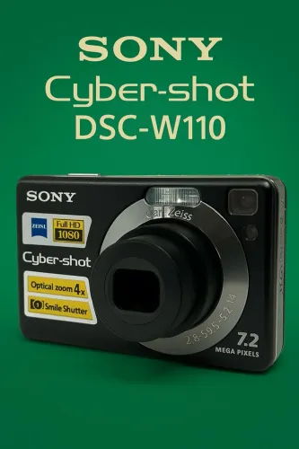 Câmera Digital Sony Cyber-shot DSC-W110