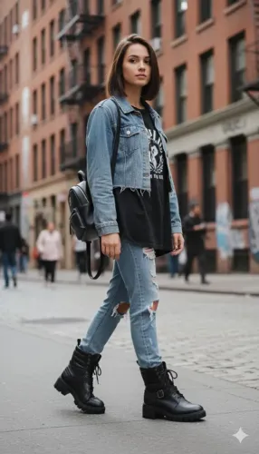Bota feminina preta