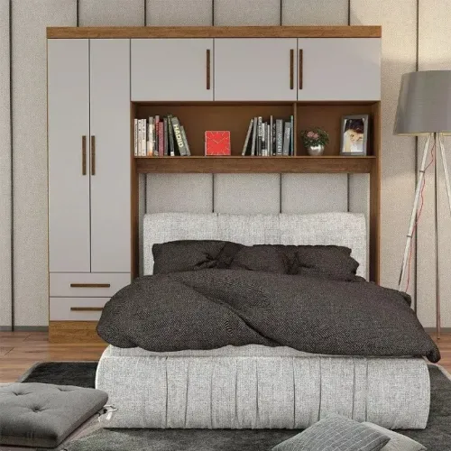 Guarda Roupa Modulado 05 Portas 02 Gavetas, Frete Grátis, Cartão 12x!