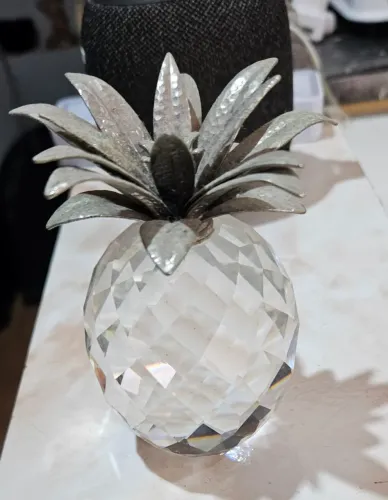 Abacaxi Decorativo de Cristal Swarovski