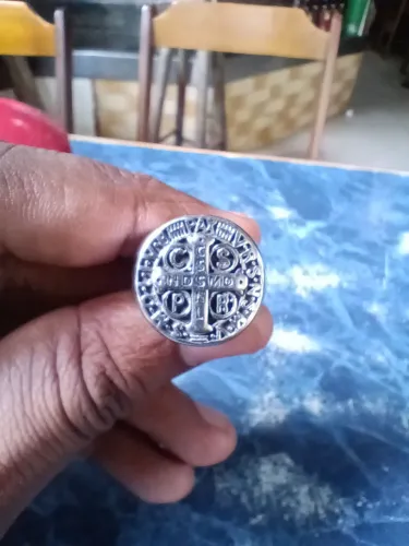 Anel de são bento forjado na fé!