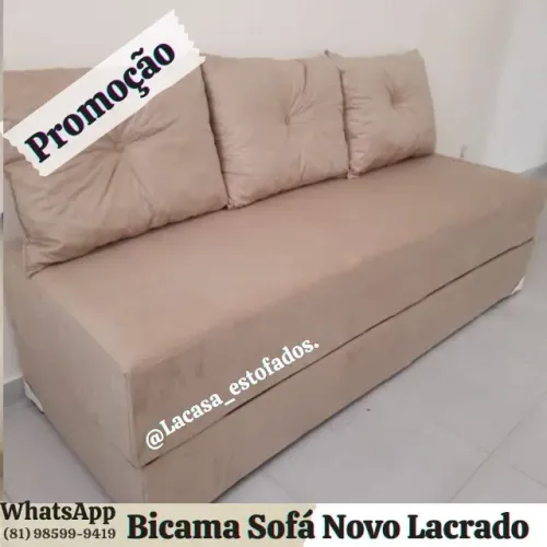 Bicama Sofá - Sofanete com espuma D28