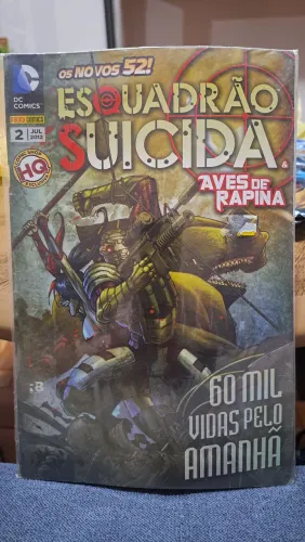Esquadrão Suicida n. 2 os novos 52 Lacrado Aves de Rapina