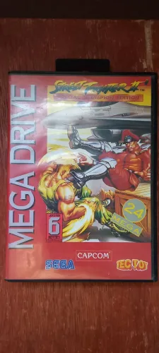 MEGA DRIVE - STREET FIGHTER II - RARO - ORIGINAL - TEC TOY