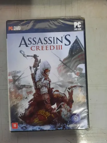 Jogo pc mídia DVD lacrado assassins creed III