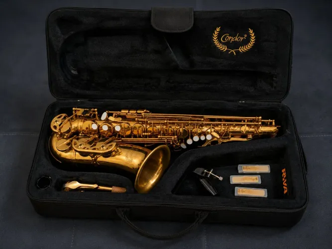 ? SAX ALTO CONDOR CSA-21 - ÓTIMO ESTADO ?