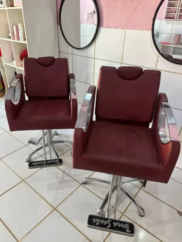 Cadeiras de salão de beleza