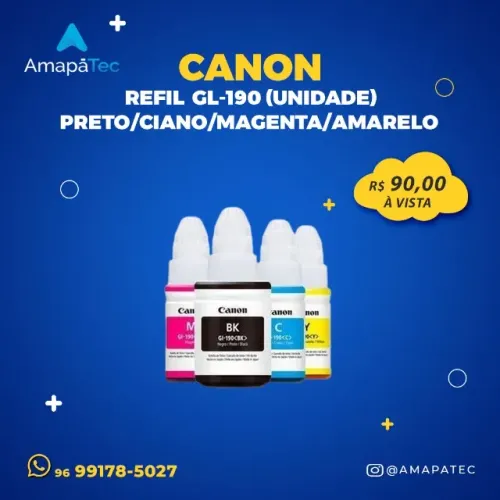 Refil de tinta Canon GL-190
