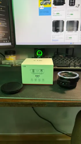 Adaptador de lente EF-E mount 7 artisans