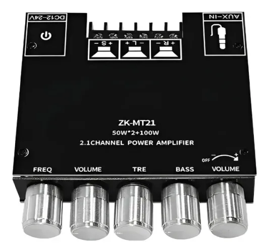Placa Amplificadora De Subwoofer Estéreo2.1 Zk-mt21bluetooth