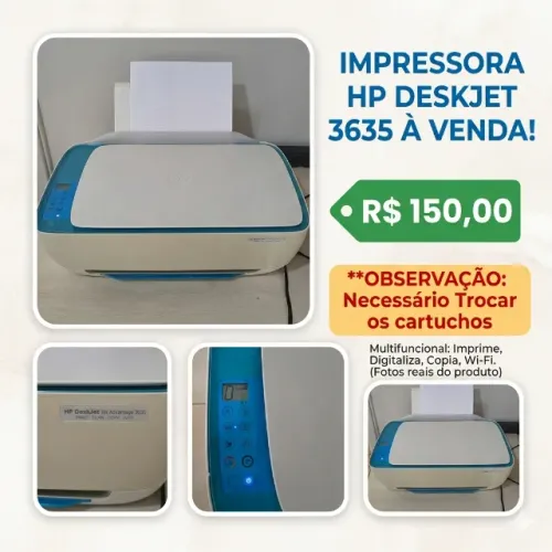Impressora HP Deskjet 3635