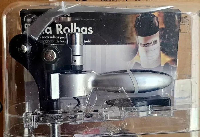 Saca Rolha profissional Classic Home em caixa de acrilíco