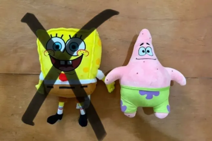 Pelúcia Patrick do Bob Esponja