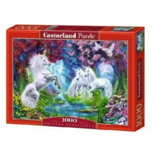 Quebra-cabeça 1000pecas Puzzle Importado Unicórnios - Castorland - Lacrado