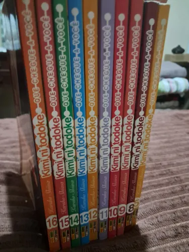 Kimi ni todoke mangá volumes 5, 8 ao 16