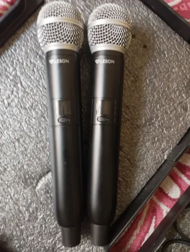 Microfone sem fio duplo Lesson FX1200 séries Voice Pro
