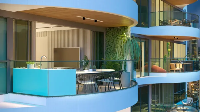 Apartamento de alto padrão , com vista privilegiada por ser o mais alto do Recife