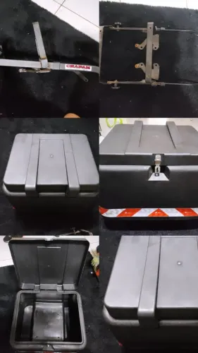Suporte de baú 160 fan CHPAPAM + baú 80 litros 