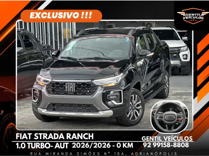 Fiat Strada Ranch 1.0 Flex Turbo CD Aut. 2026