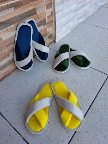Chinelo Pantufa Transpassado
