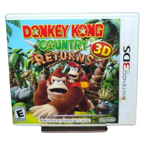 Donkey Kong Country Returns 3DS Original Mídia Física