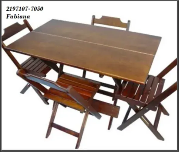 Jogo madeira 1,20x70