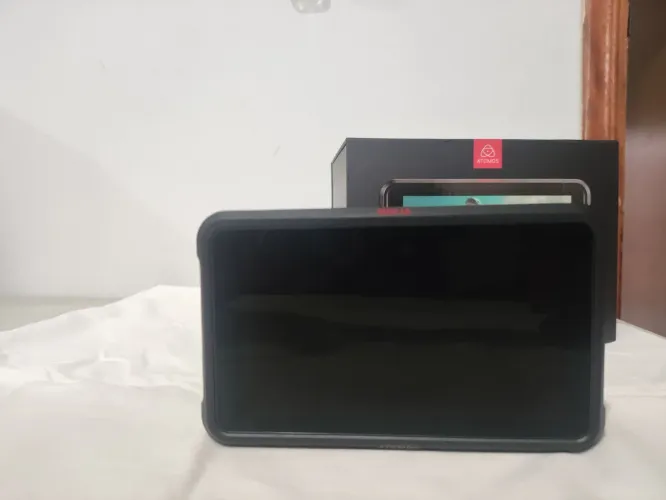 Átomos ninja V monitor e gravador