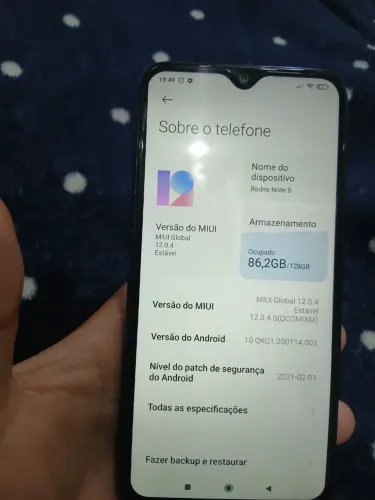 Telefone redmi note8 
