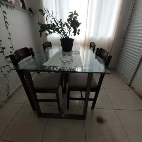 Mesa de vidro 
