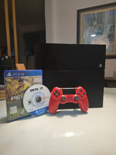 Playstation 4 Fat 500Gb - Único Dono