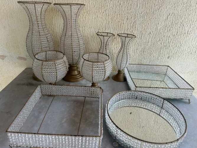 Vasos em pedraria 